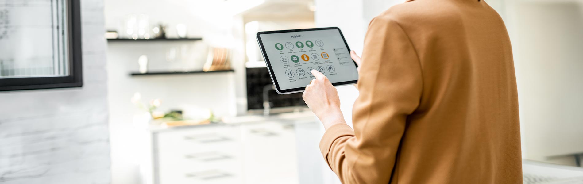 Interactive home security