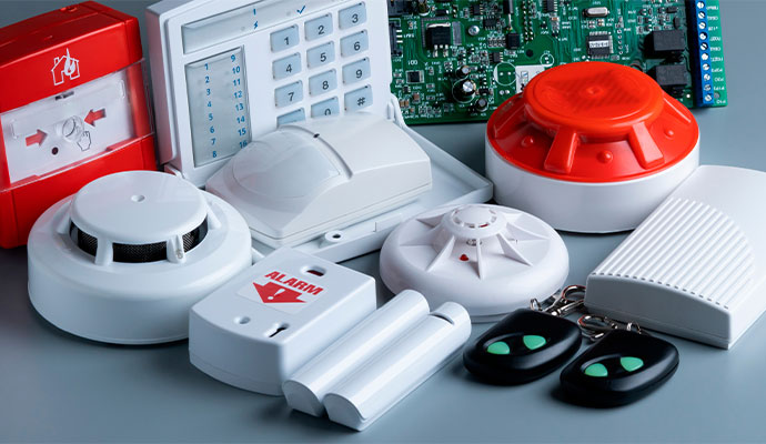 Residential Fire Detection and Burglar Alarm Hardware