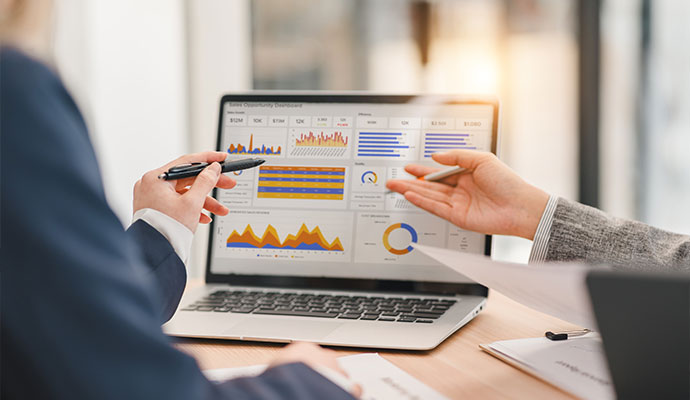 Sales dashboard analysis
