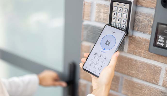 Smart access control system with mobile app credential authentication